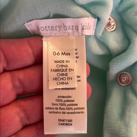 Pottery Barn Kids Blue Baby Narwhal Costume Size 0-6 months New with tags! - Picture 13 of 13